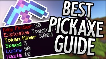 MINECRAFT OP PRISON PICKAXE GUIDE! BEST PICKAXE IN MINECRAFT! HERE IS HOW...