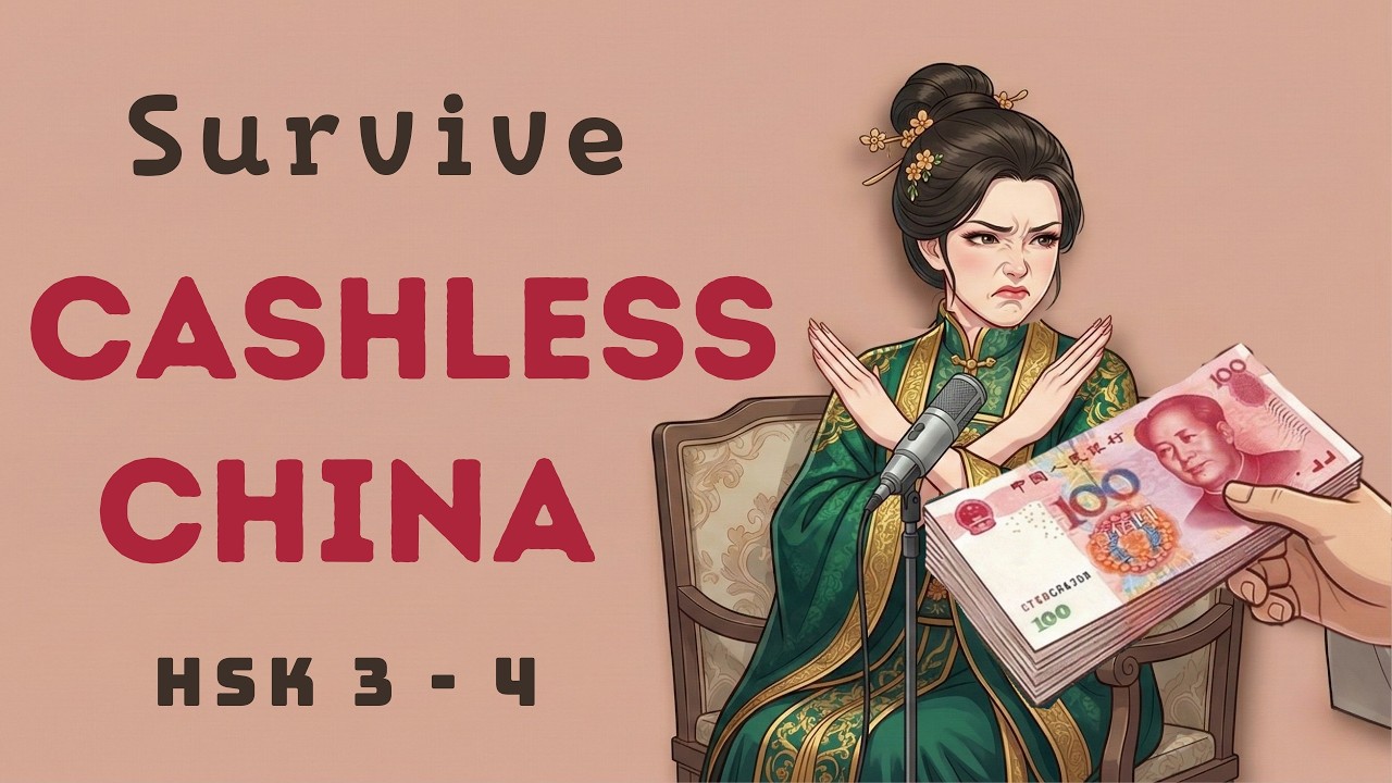 Chinese Podcast For Easy Listening | Why is cash not needed for living in China? | HSK 3-4 Level