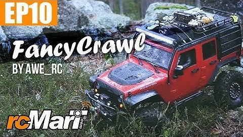 FancyCrawl [Axial scx10 Jeep Wrangler Rubicon Crawler - NEW Xtra speed axles] EP#10 by Awe_rc