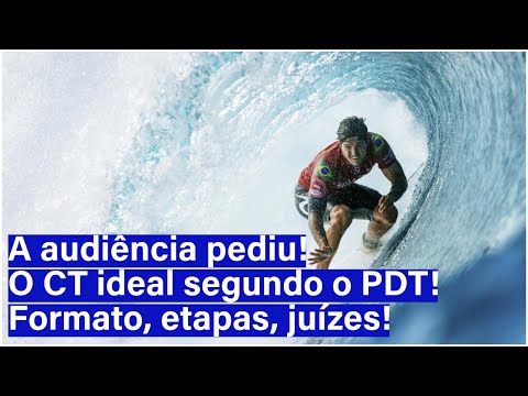 A audiência pediu!  O CT ideal segundo o PDT!  Formato, etapas, juízes!  PDTour 176