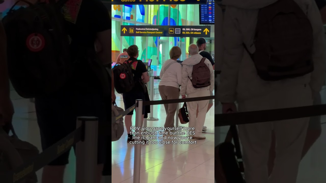 Why Are Europe's Airport Lines So Bad Right Now? 😳