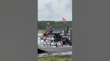 8 cylinder Airboat! #airboat #racing #viral #boat #florida