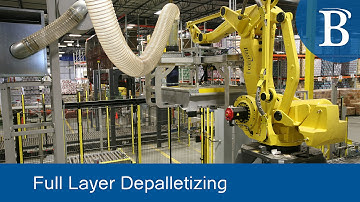 Full Layer Robotic DePalletizing