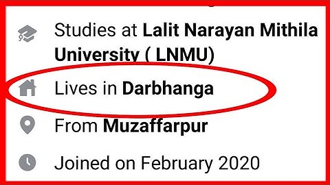 How To Add, Change & Delete Current City In Facebook Lite