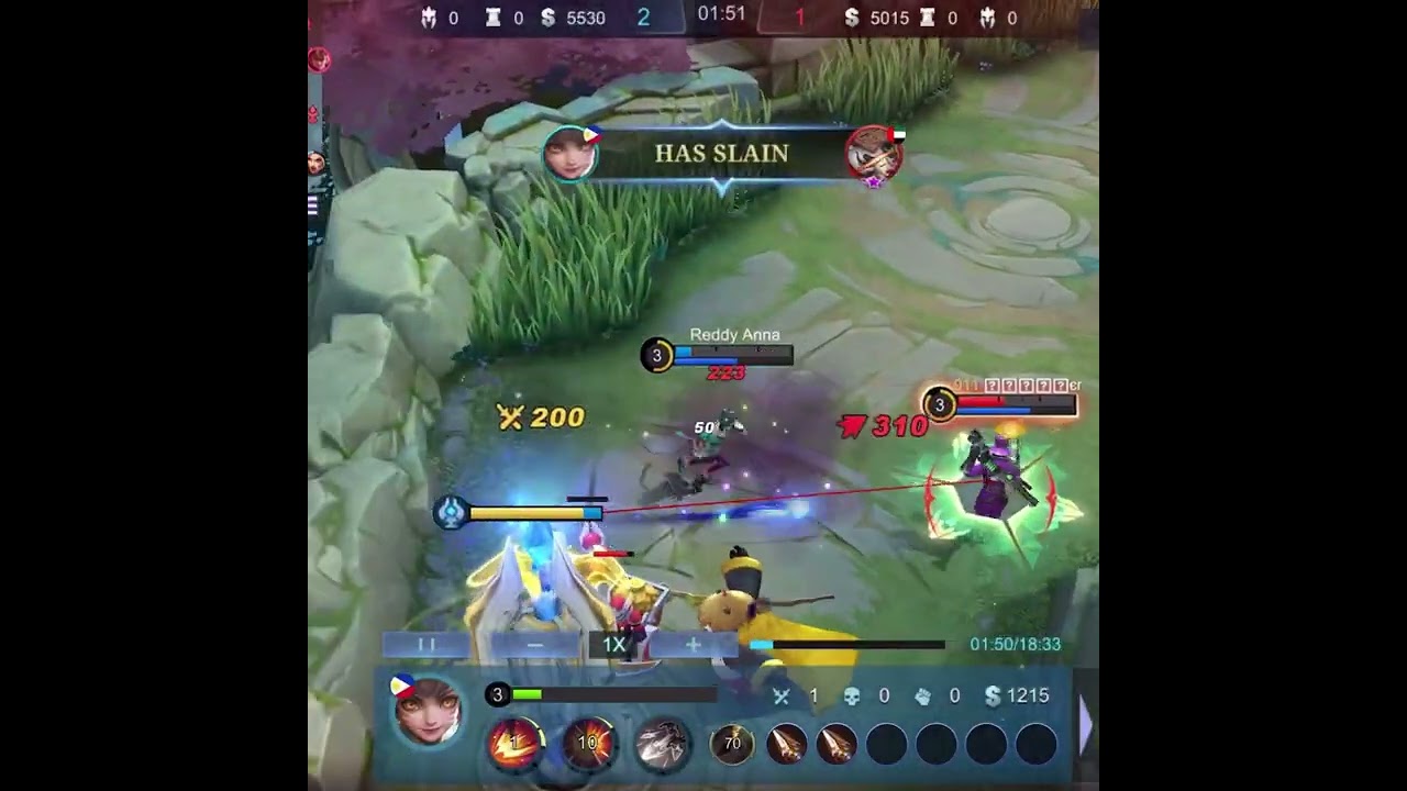 TOP GLOBAL WANWAN! FUNNY MOMENTS! MOBILE LEGENDS 