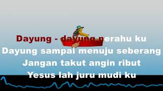 Dayung Perahu ku ( karaoke )