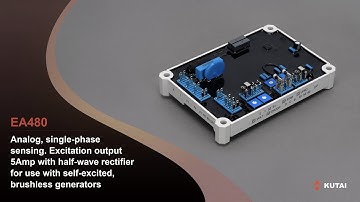 KUTAI  Electronics -  Generator Automatic Voltage Regulator (AVR) - EA480