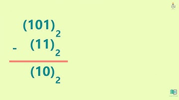 Base 2 Subtraction | Animated Math video | elearnK12
