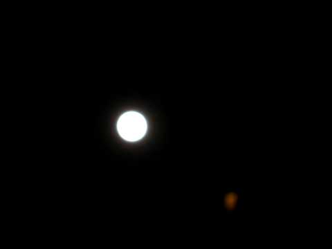 Super Moon over San Francisco California (May 5, 2012)
