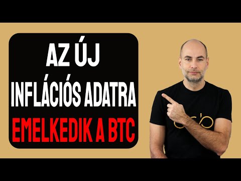 AZ ÚJ INFLÁCIÓS ADATRA EMELKEDIK A BITCOIN [Részletek]