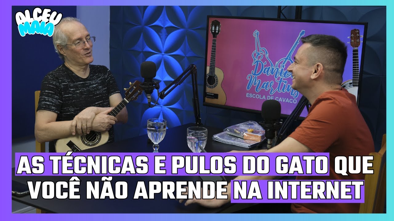 TÉCNICAS E PULOS DO GATO PARA CAVAQUINHO | ALCEU MAIA | ESCOLA DE CAVACO DANIEL MARTINS