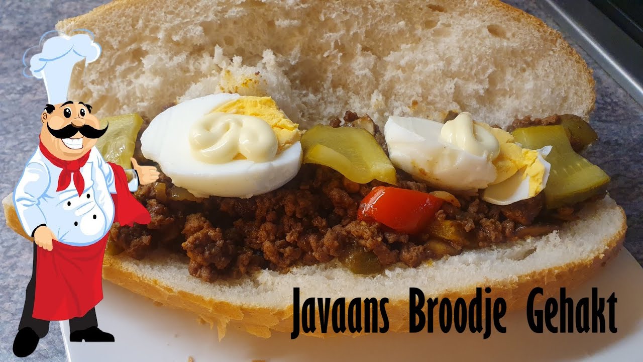Javaans Broodje Gehakt - YouTube