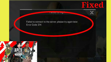 Apex Legends Mobile Fix Failed to connect to the server, please try again later, Error Code