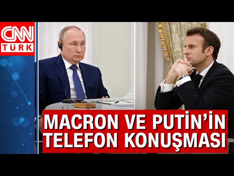 Putin ve Macron'un Ukrayna işgali öncesi telefon konuşması ortaya çıktı