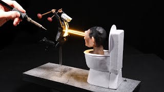 This Project Fell into Sewer Water
#duel #diorama #johnwick
This project fell off my shelf and into the backed up sump hole in my work space. Feels like it was meant to be.
This week, I decided to create something that wasn’t on my radar until @volttherobot brought it to my attention. That thing is a Skibidi Toilet. Love it or hate it, Skibidi Toilet seems to be everywhere right now, and I decided to make a diorama based off it.
I used a John Wick action figure to craft the protagonist of the diorama, the cameraman. I sculpted the toilet itself from foam and G Man from polymer clay.
——————————————————————————
Follow me on Instagram: @boyleihobbies
If you are interested in joining the Hobby Time discord server and want another way to support this craft channel, here’s the link to my Patreon! https://www.patreon.com/Boylei
DIY Supplies and Hobby Equipment:
Fujifilm X-T4 https://amzn.to/3UUkkT8
Elgato Key Light https://amzn.to/3E3TQId
X-Acto Z Series https://amzn.to/3E6LtvH
Safety Glasses https://amzn.to/3aJ6a1A
Hand Drill/Pin Vice https://amzn.to/2NrCj6c
Tweezers https://amzn.to/3iVlUkW
Nippers https://amzn.to/3KqlstA
Paint Brushes https://amzn.to/2LA6dV3
Ruler https://amzn.to/2QghRTO
Utility Knife https://amzn.to/3gizOM8
My Amazon Shop: https://www.amazon.com/shop/boyleihobbytime
Disclaimer: Some of the actions seen in my craft videos could cause physical harm. I am not responsible for anything you do while attempting to recreate what you see me do.
Amazon Affiliate links are used above. This Project Fell into Sewer Water