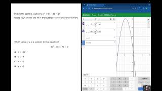 Quadratic Formula on Desmos