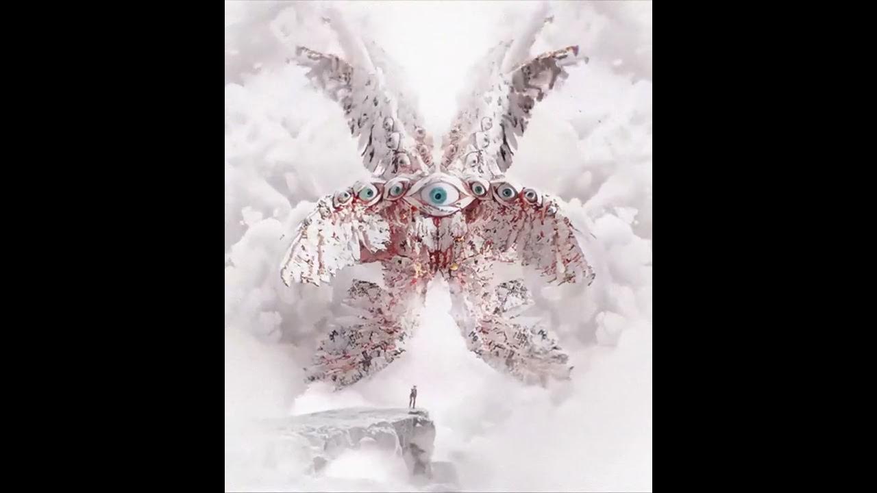 This is what the angels would look like according to the bible (artistic representation)