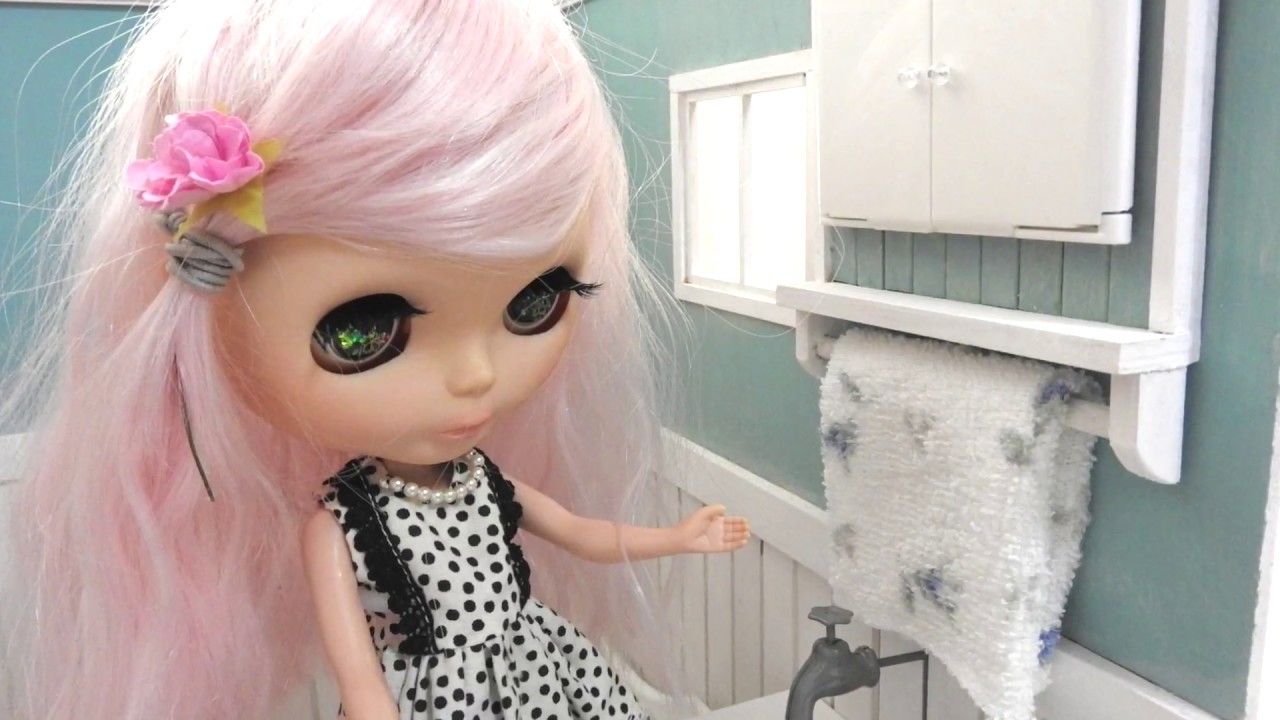 Diy ミニチュア ドールハウス 鏡棚にタオル掛けの作り方 ハンドメイド １ ６ サイズ ブライス モモコ バービー リカちゃんに Youtube