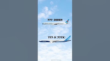 The Boeing 777X #aviation #facts