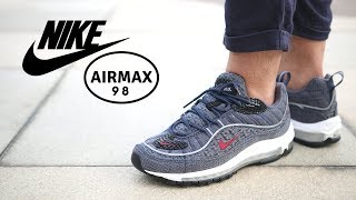 NIKE AIR MAX 98 ON FEET - YouTube