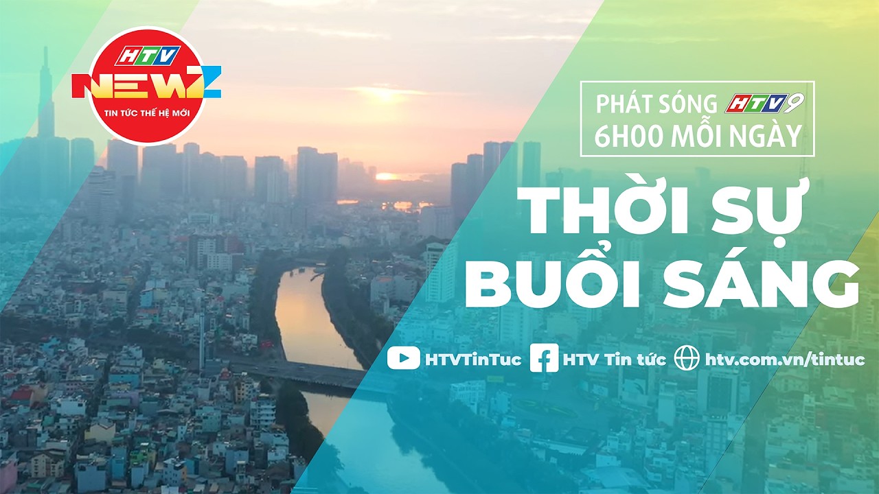 BẢN TIN THỜI SỰ HTV SÁNG 6H | 08/03/2026 | HTV NewZ | HTV TIN TỨC