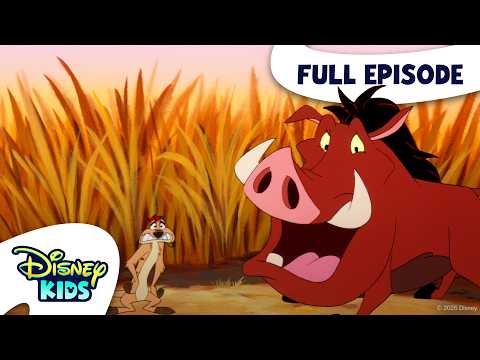 Kenya Be My Friend? / Good Mousekeeping | The Lion King's Timon & Pumbaa S1 E2 | Full Episode
