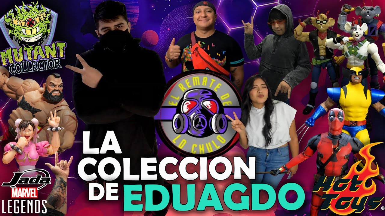 Visitando la Colección! de EDUAGGDO!! El Remate de lo Chulo✨Video2025 | Street Fighter DISPLAY🔥