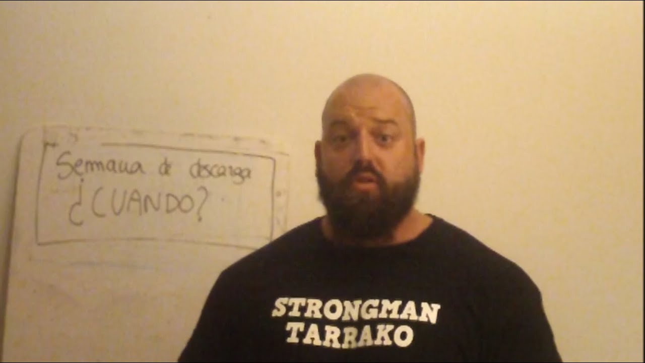 SEMANA DE DESCARGA ¿Cuando? SEMANA DE DESCANSO