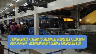 Alternatif Ke Jakarta Selain Lrt Jabodebek Bisa Dengan Transjakarta Bekasi Barat  Kuningan Barat