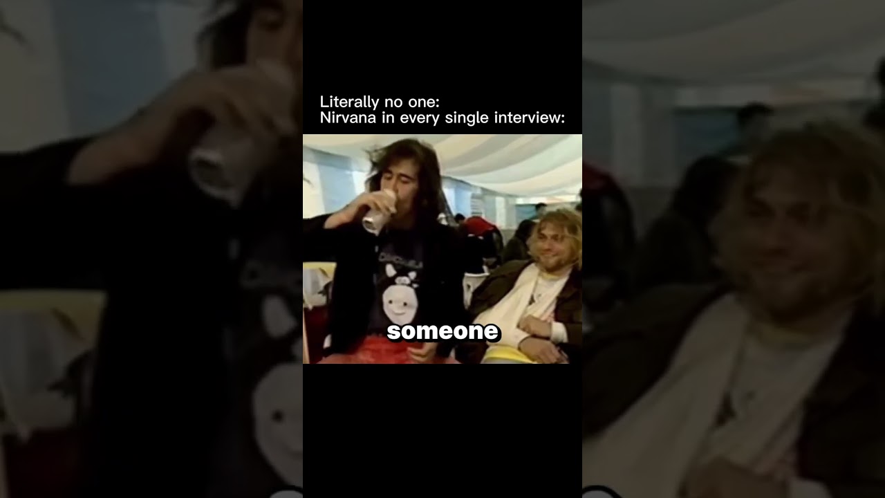 YouTubeでTrying to do a serious interview with Nirvana in the 90sを視聴 YouTubeでTrying to do a serious interview with Nirvana in the 90sを視聴