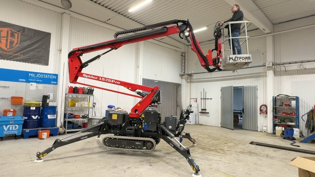 Köp Larvbandslift Platform Basket Spider 15.75 PRO på Klaravik