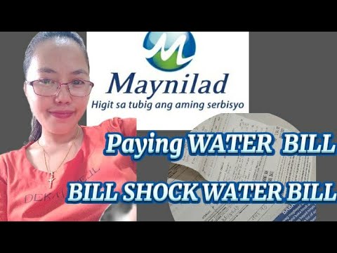 PAYING WATER BILL.. Why is my Water Bill so High? - YouTube