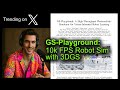 GS-Playground: 10k FPS Robot Sim with 3DGS