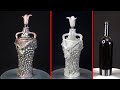 Amazing Bottle Decor | How to make an Amphora from a Bottle and Lipka | Bottle decor