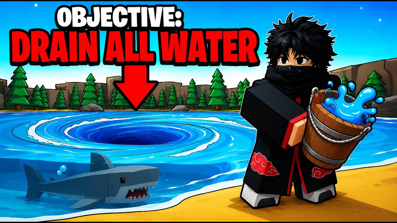 I DRAINED THE WHOLE LAKE!