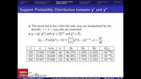 Guillaume Goy: A New Key Recovery Side-Channel Attack on HQC with Chosen Ciphertext