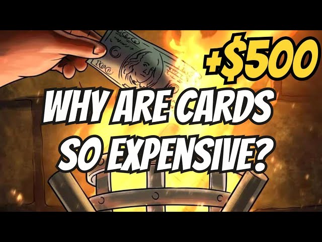 Yu-Gi-Oh! WHY IS IT SO EXPENSIVE?