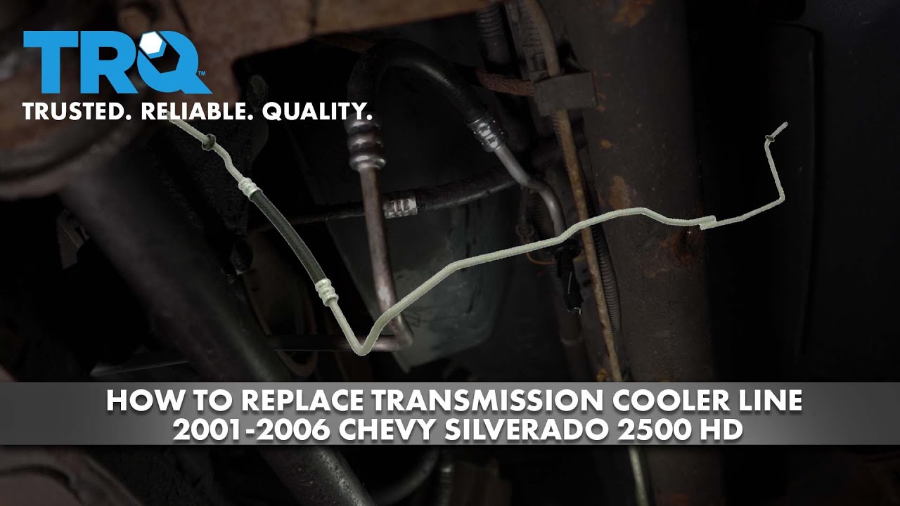 How to Replace Transmission Cooler Line 2006 Chevrolet Silverado