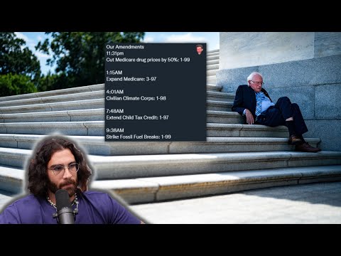 Thumbnail for HasanAbi talks Bernie Sanders' rejected Amendments for the IRS Inflation Reduction Act