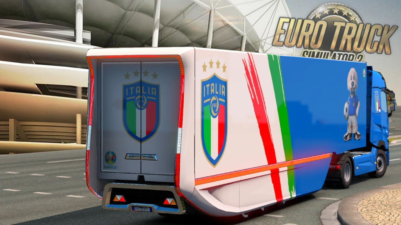 UEFA EURO 2020 ITALIA su EURO TRUCK SIMULATOR 2!
