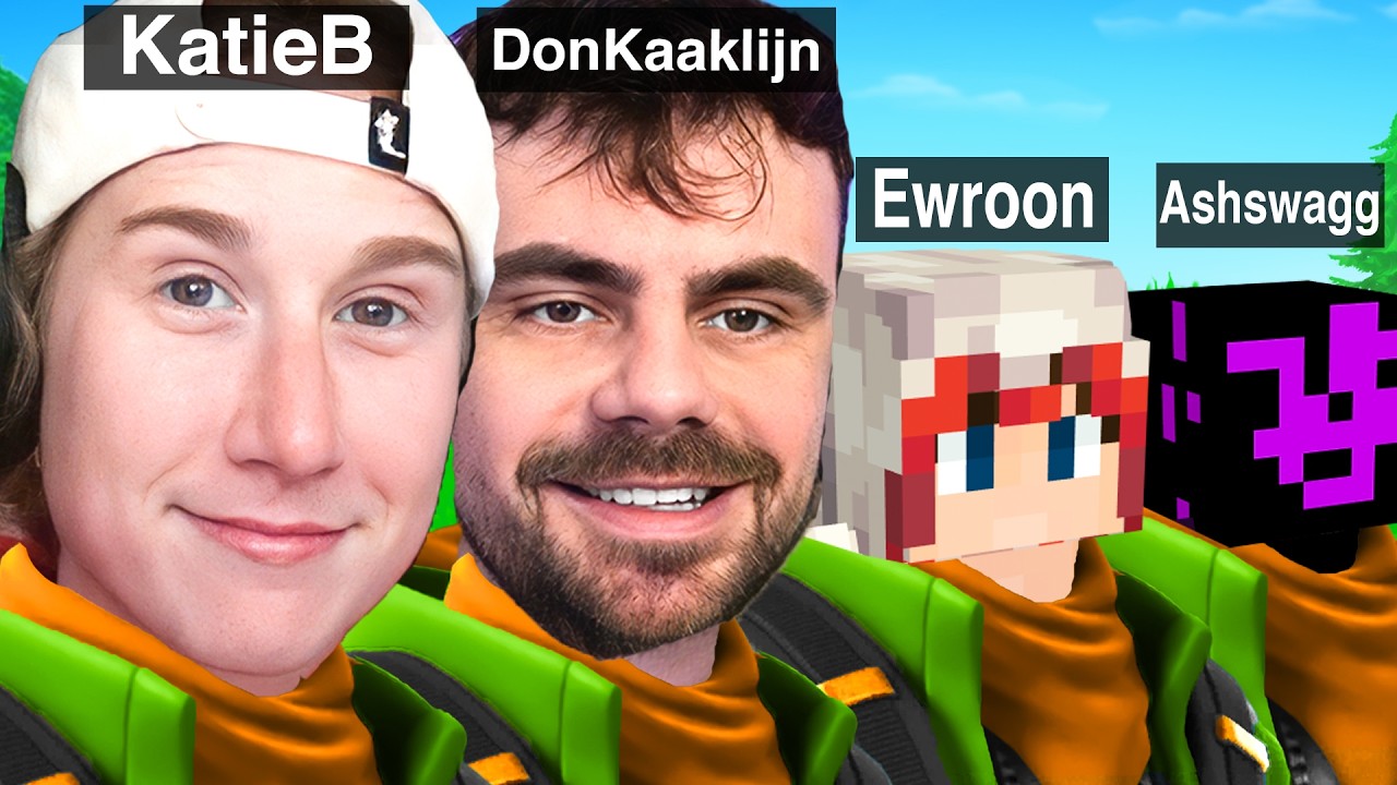I Played FORTNITE With QSMP..
