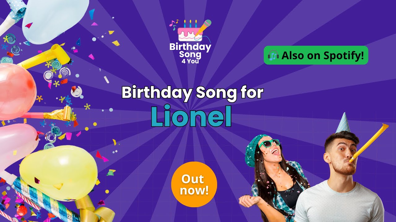 🎂 Birthday Song for Lionel | Personalized Pop Birthday Music
