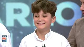 Carlos Higes (🇪🇸 JESC 2022) - Girl On Fire (Bona Vesprada, 23/12/2022)