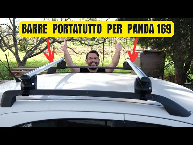 Come montare le Barre Portatutto sulla Panda 169 