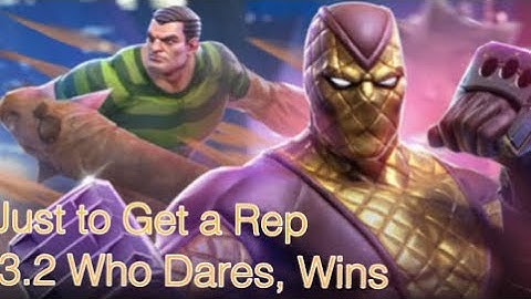 MCOC EQ April 23 Just to Get a Rep Ch 3.2  Who Dares Wins  While They’re Down