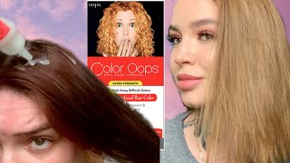 Color Oops Extra Strength Hair Color Remover / BleachFree Dye Corrector + TIPS for best results!