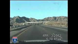 Las Vegas NV to San Diego CA Time Lapse Drive I-15 Southbound Las Vegas Nv To San Diego Ca Real Time Drive