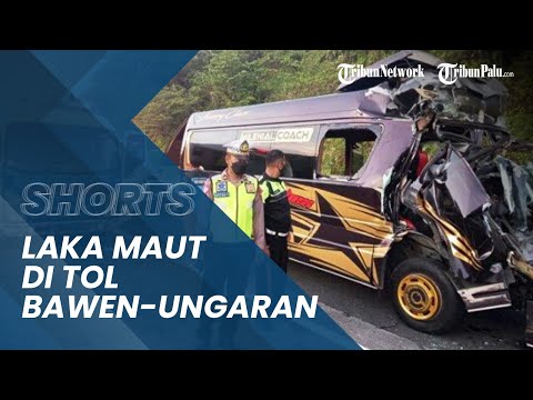 Kecelakaan Maut di Tol Bawen-Ungaran KM 438, 5 Orang Meninggal Dunia