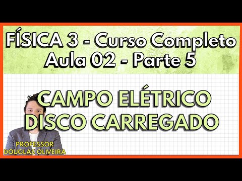 Vídeo: Como você encontra o campo elétrico de um disco?