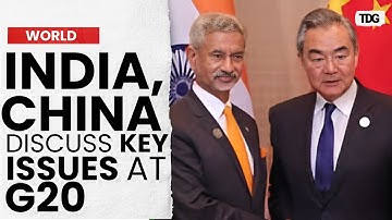 G20 Summit Rio Summit: Indian EAM S Jaishankar Meets Chinese Counterpart Wang Yi for Talks | TDG